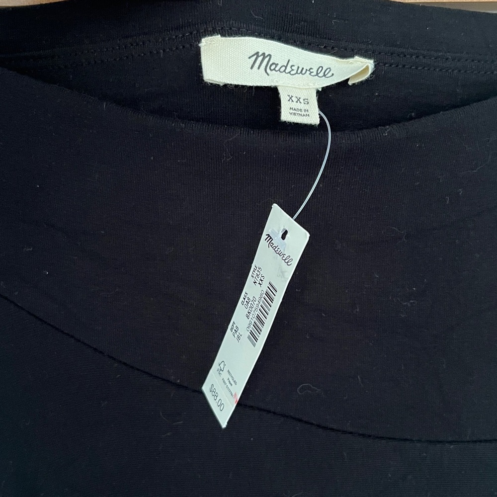 {{Madewell}} Jersey Asymmetric-Seam Skirt - Picture 8 of 8